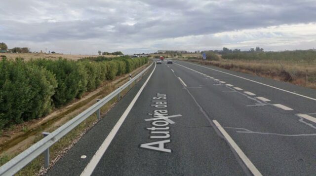A-4, a su paso por Carmona