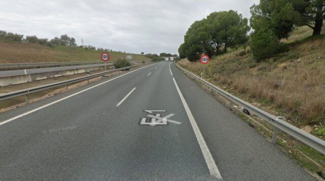 A-49, a su paso por Sanlúcar la Mayor