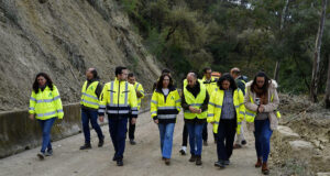 La Junta de Andalucía establece un acceso temporal en la carretera de Benamahoma y solicita precaución ante nuevas borrascas