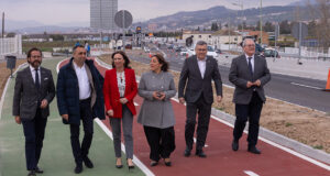 Inauguración de la Plataforma Reservada para Autobuses en la Carretera de La Zubia