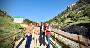 Inaugurado el sendero peatonal hacia el Castillo de Santa Catalina en Jaén