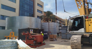 Inician trabajos para la construcción del túnel de la Línea 3 del Metro de Sevilla bajo el aparcamiento del Hospital Macarena