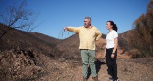 Aznalcóllar se prepara para las actuaciones de emergencia tras el incendio de Niebla